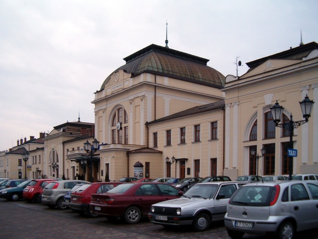 Estación de trenes de Tarnow en la actualidad