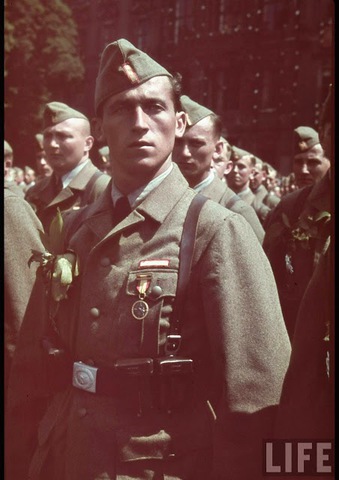 Fotos del desfile de la Legión cóndor en Berlín junio 1939