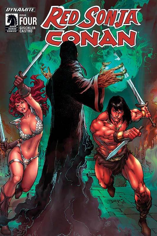 Red Sonja - Conan #1-4 (2015) Complete