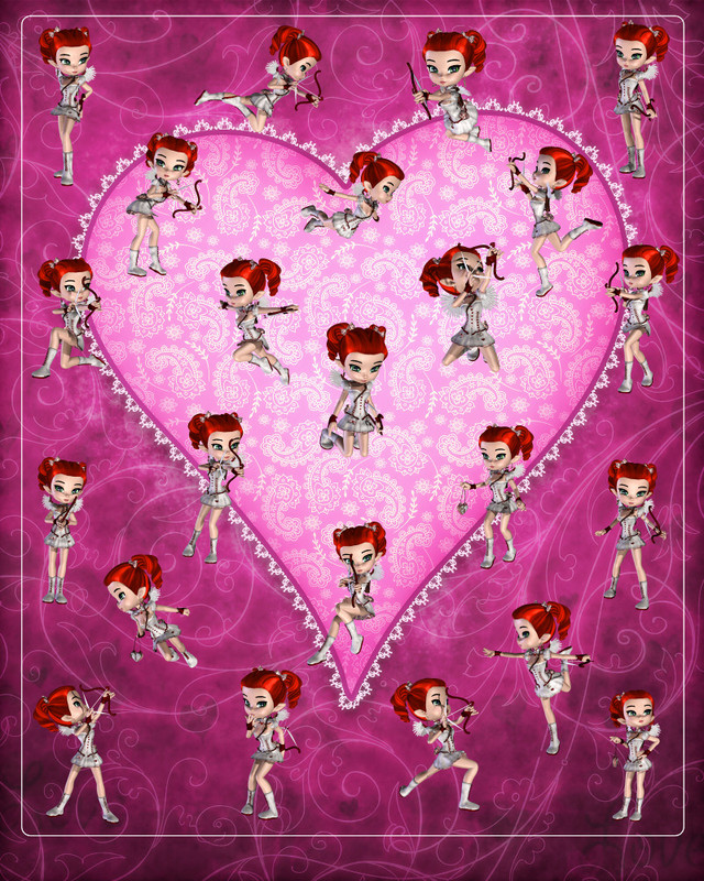 Cupid for Cookie Poses