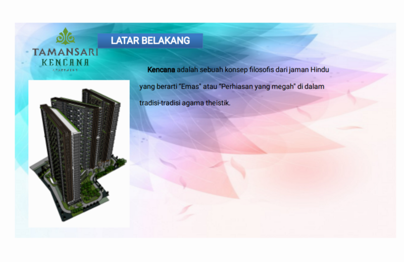 B A N D U N G Tamansari Kencana Apartment 3 Towers