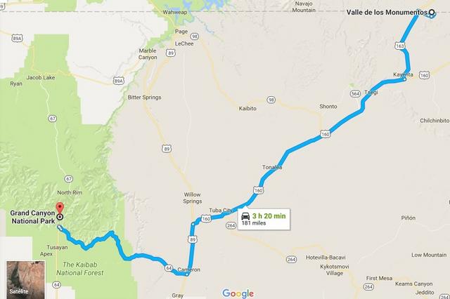 Grand Canyon y hasta Williams - Por el Oeste de EE.UU (6)