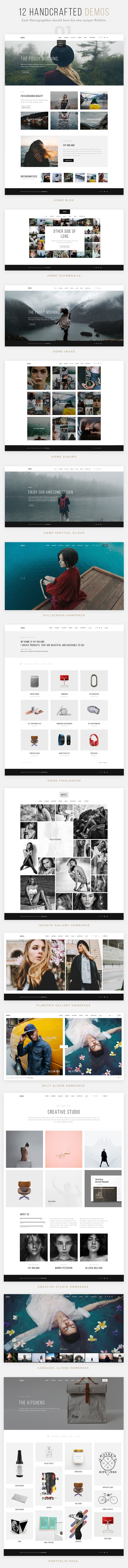 Napoli - Modern Photography  Responsive HTML Template - 4