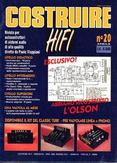 Costruire hifi n 20 - Aprile 1996