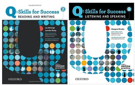 Q: Skills for Success 2 Reading and Writing & Listening and Speaking