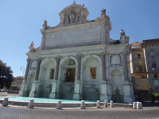 Roma una vez más (Roma II) - Blogs of Italy - Trastevere y Gianicolo. Piazza Navona y Templo de Adriano (8)