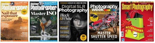 5 Photography Magazines October/November 2017