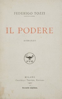 Federigo Tozzi - Il podere (1921)