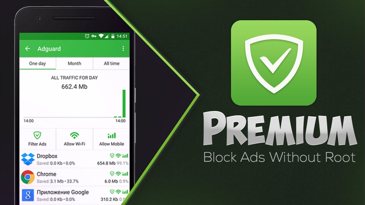 how to block all ads with adguard premium