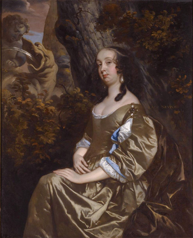 800px-_Diana_Russel_Lady_Newport_by_Peter_Lely