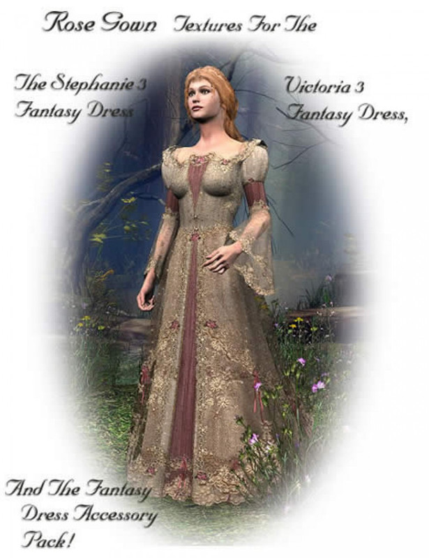 rose gown large