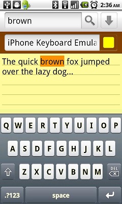 [ANDROID] iPhone Keyboard Emulator v2.1.00 GA .apk