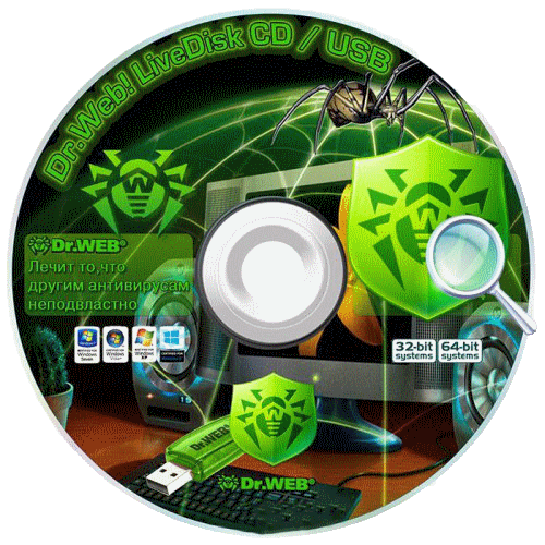 Dr.Web Live Disk CD/USB v9.0.0 (01.08.2018) - Eng