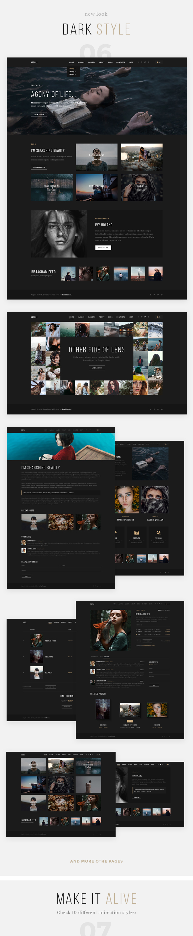 Napoli - Modern Photography  Responsive HTML Template - 7