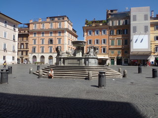 Roma una vez más (Roma II) - Blogs de Italia - Trastevere y Gianicolo. Piazza Navona y Templo de Adriano (5)