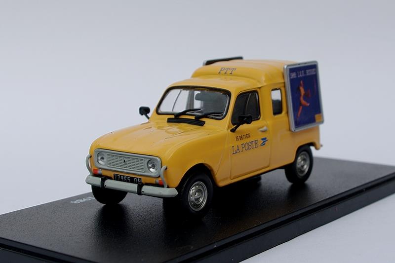 Miniature Renault 4L Fourgonnette Air France 1962 - francis miniatures