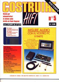 Costruire hifi n 5 - Agosto 1993