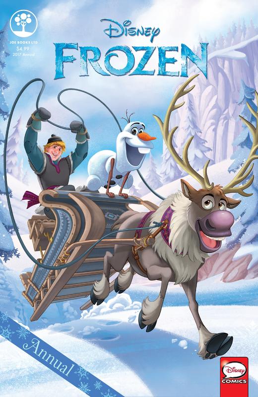 Disney Frozen #1-8 + Annual (2016-2017) Complete