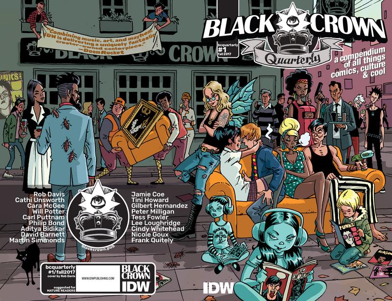 Black Crown Quarterly #1-4 (2017-2018) Complete
