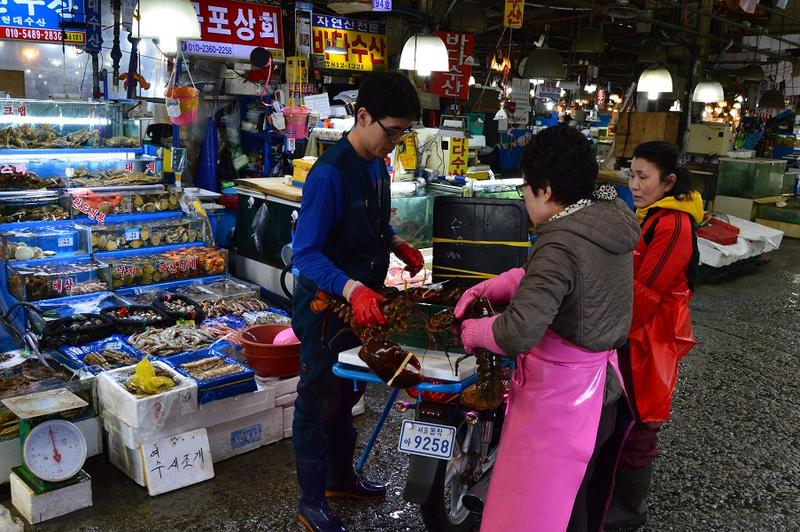 Seúl-Noryangjin Fishery Market,Templo Bongeunsa,ciudad Olímpica, Lotte World... - Mochileros en Corea del Sur (2)