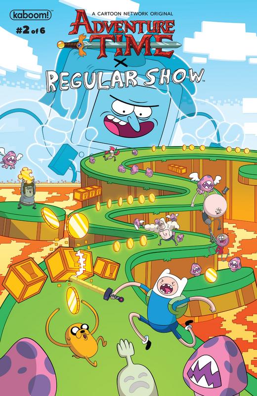 Adventure Time - Regular Show #1-6 (2017-2018) Complete