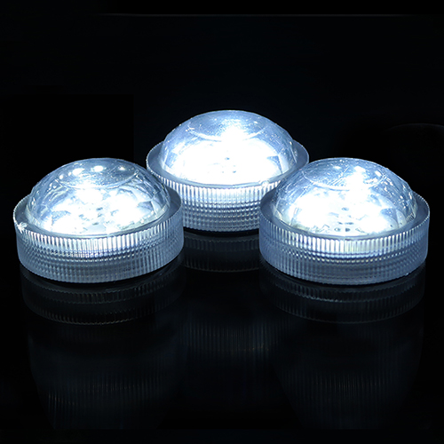 White submersible LED vase filler decorative party lights