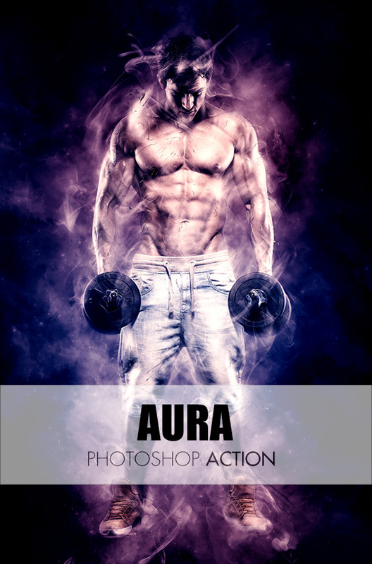 Aura CS3+ Photoshop Action