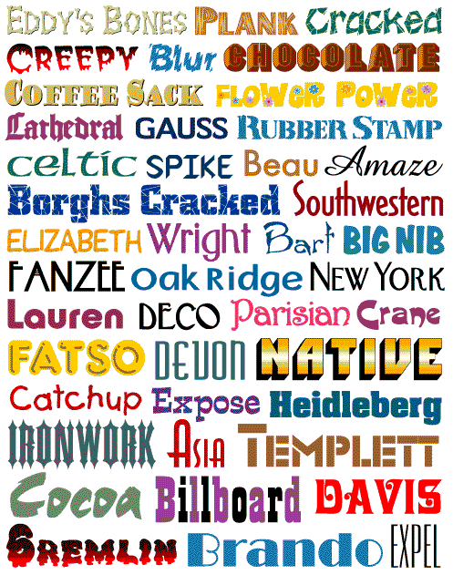 5000 Adet Font Paketi