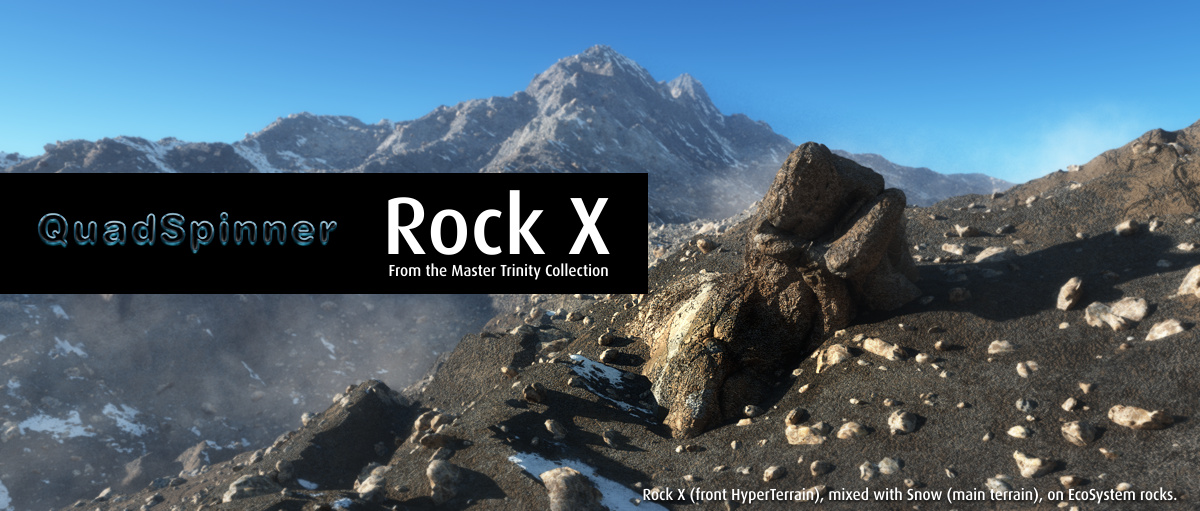 QuadSpinner Rock X- Master Trinity for Vue