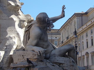 Roma una vez más (Roma II) - Blogs de Italia - Trastevere y Gianicolo. Piazza Navona y Templo de Adriano (29)